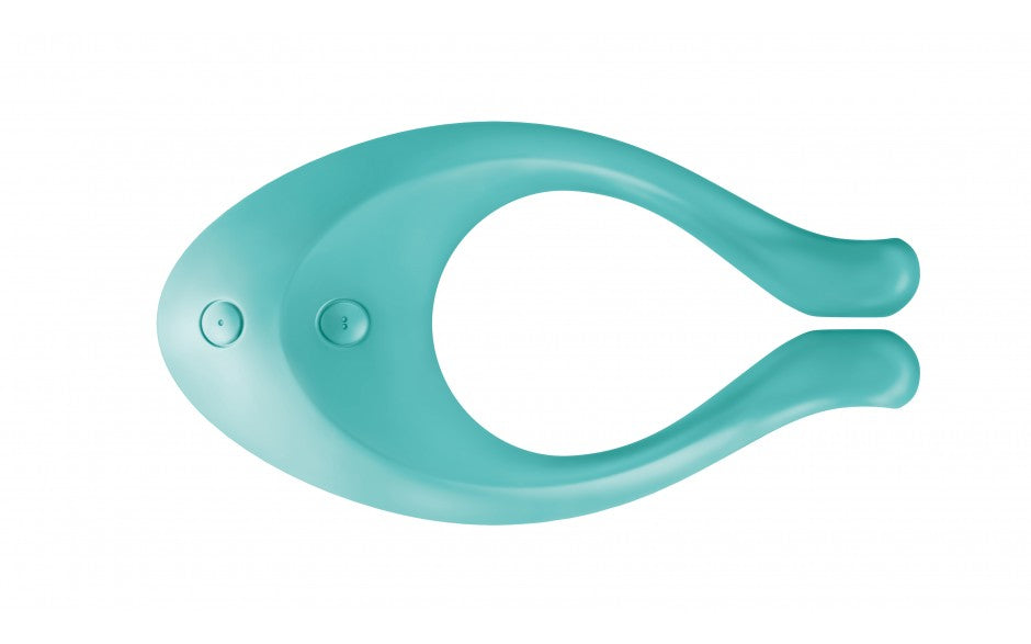 Satisfyer Endless Love - Turquoise 13 cm USB Rechargeable Couples Stimulator - Early2bed