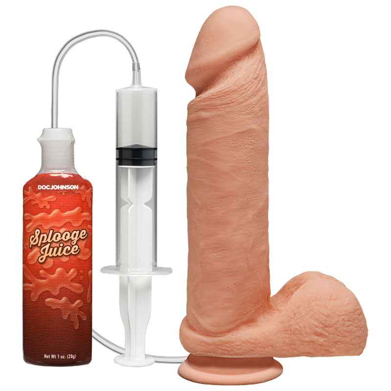 The D Perfect D Squirting 8'' with Balls-(1702-04-bx)