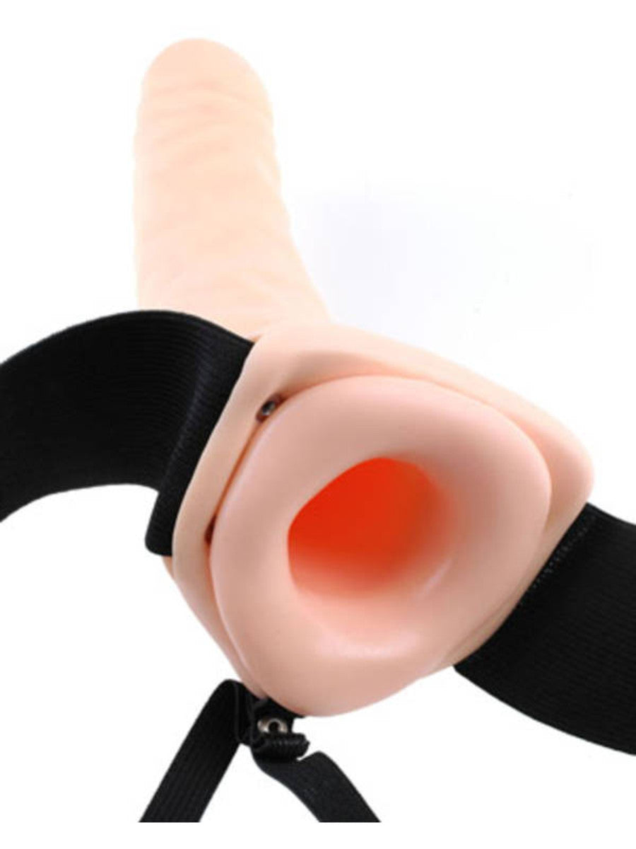 Fetish Fantasy Series 8'' Hollow Strap-On - Flesh 20 cm (8'') Hollow Strap-On - Early2bed