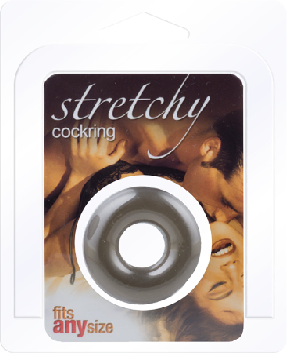 Stretchy Penis Cock Ring- Smoke Donut-Shaped Cock Ring - Early2bed