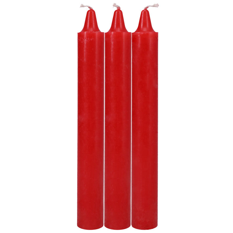 Japanese Drip Candles - Red-(2101-04-cd)