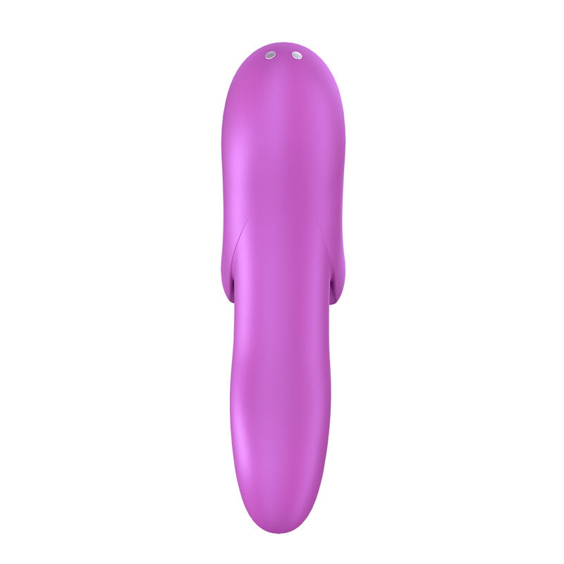 Satisfyer Bold Lover - Dark Pink USB Rechargeable Finger Stimulator - 4004099