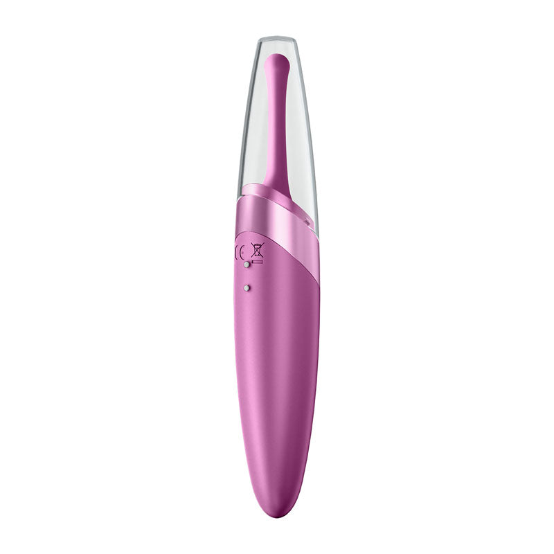 Satisfyer Twirling Delight - Berry Red USB Rechargeable Point Clitoral Stimulator - 4009704