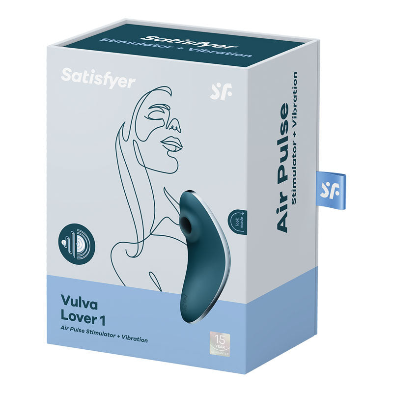 Satisfyer Vulva Lover 1 - Blue - Clitoral Stimulator - (4018591)