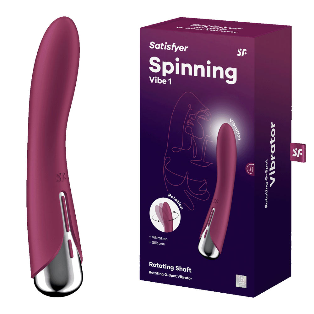 Satisfyer Spinning Vibe 1 - Red-(4048697)