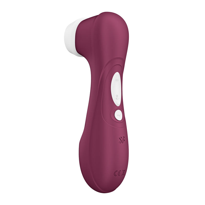 Satisfyer Pro 2 Gen 3 - Wine Red Touch-Rechargeable Clit Stimulator - 4051871
