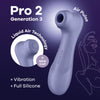 Satisfyer Pro 2 Gen 3 - Lilac -Rechargeable Clit Stimulator - 4051895