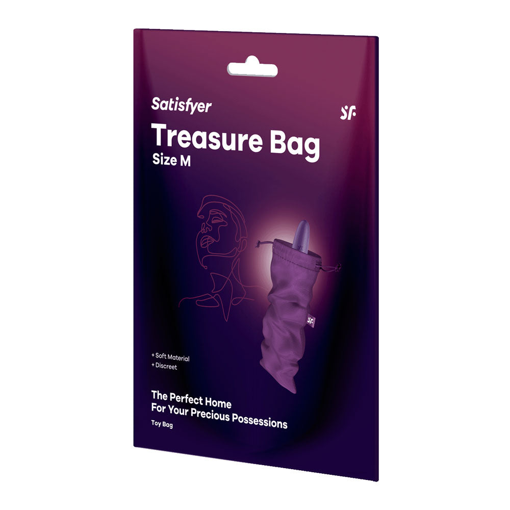 Satisfyer Treasure Bag Medium - Violet-(4059969)