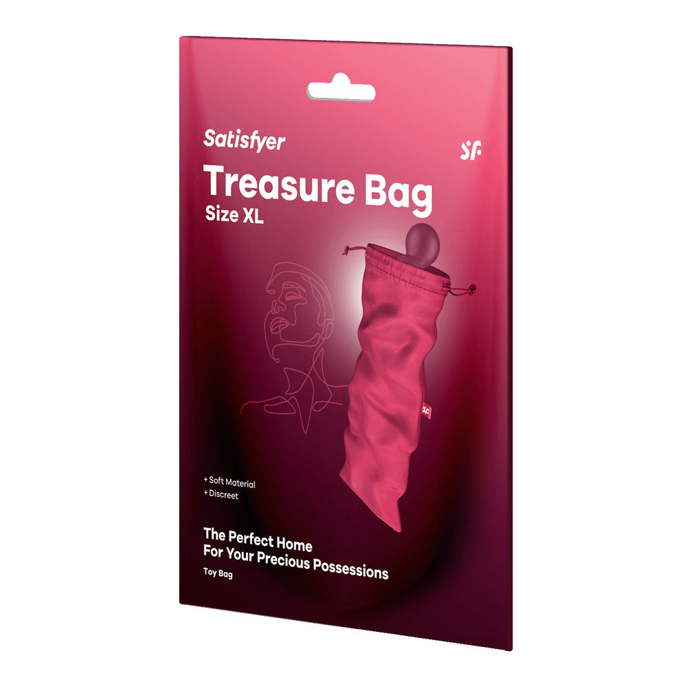 Satisfyer Treasure Bag XLarge - Pink-(4059983)