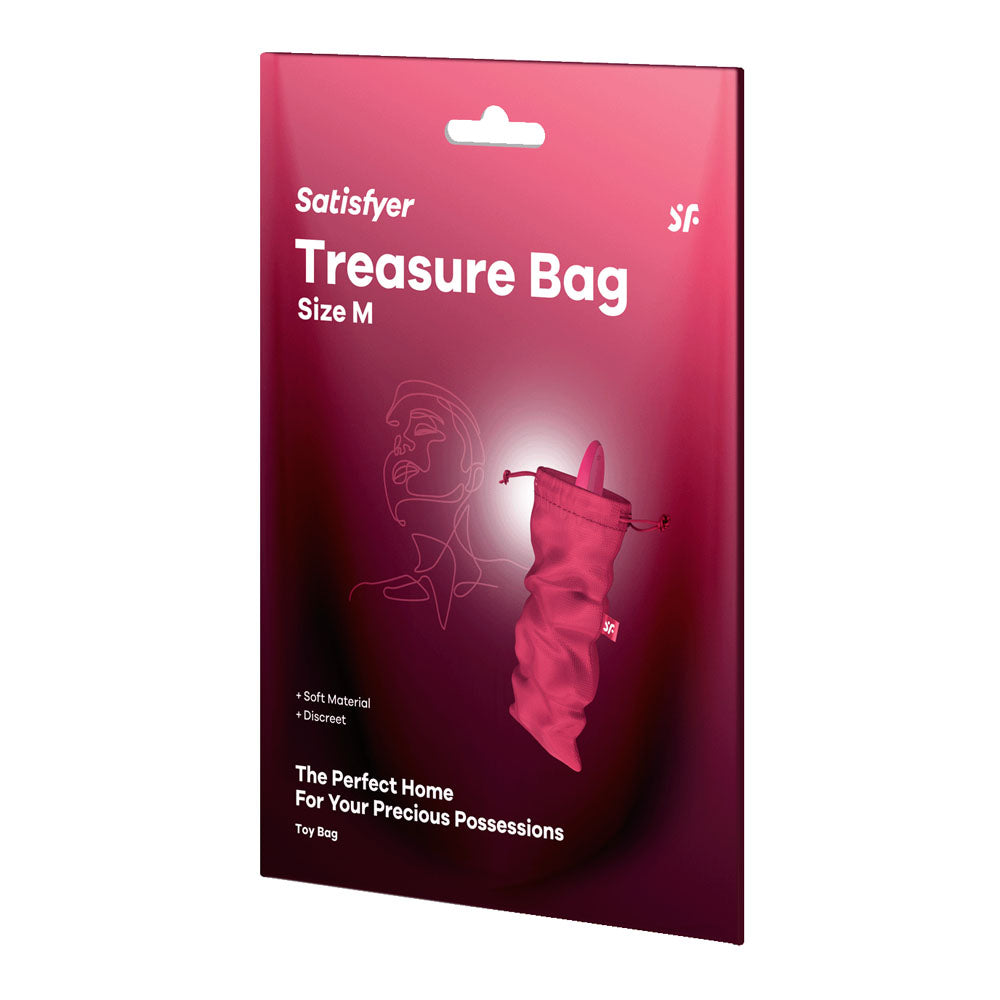 Satisfyer Treasure Bag Medium - Pink-(4060002)