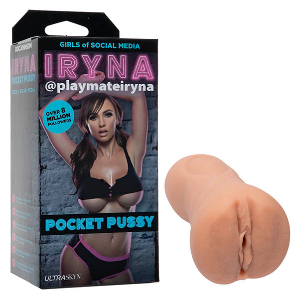 Girls Of Social Media @playmateiryna UltraSkyn Pocket Pussy-(5510-01-bx)