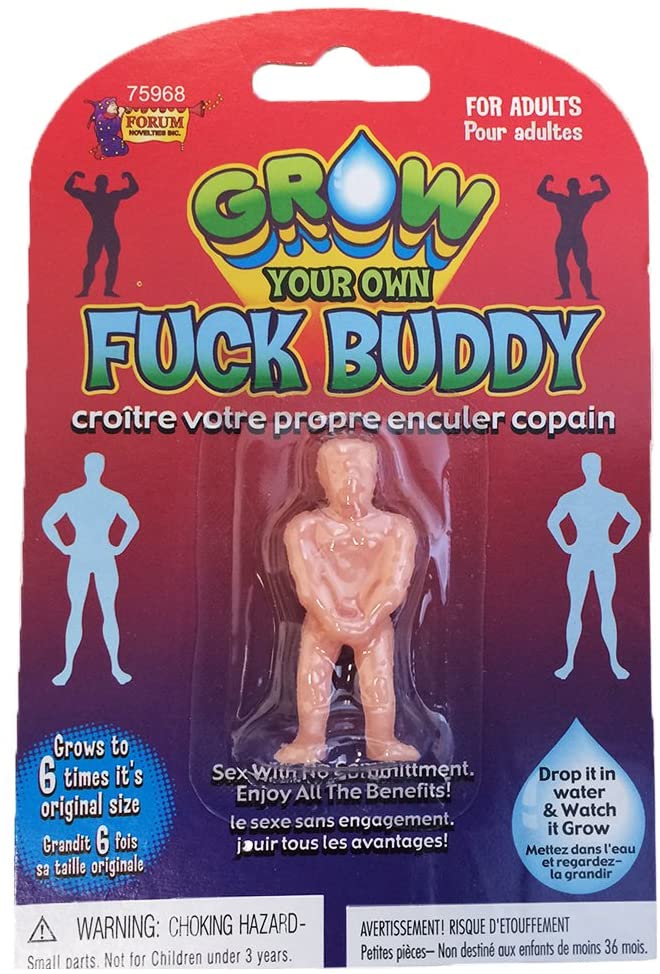 Grow Your Own F--k Buddy - Male Version Novelty Fun Gift - Early2bed