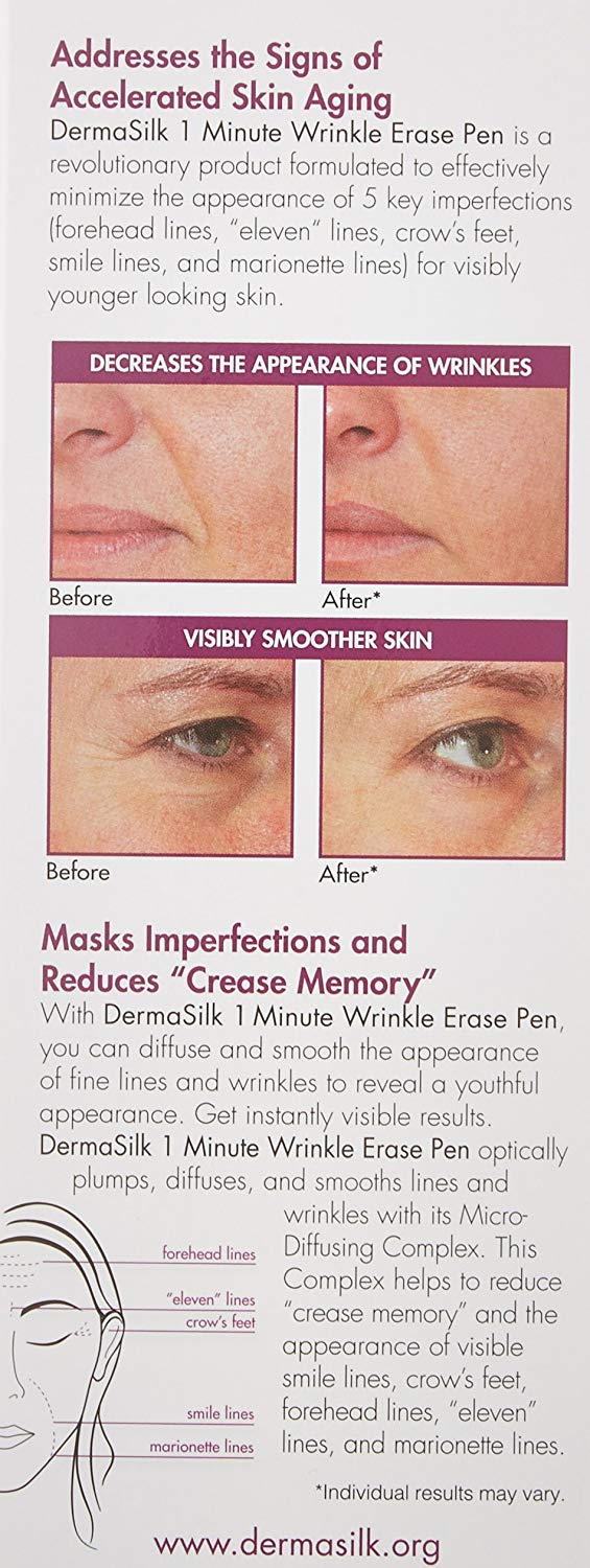 DermaSilk 1 Minute Anti-Wrinkle Complex Erase Pen 0.13 Ounce