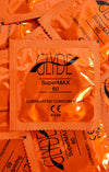 Glyde SuperMax XXL Extra Large 50 Condoms - Big Thin Sensitive & Vegan
