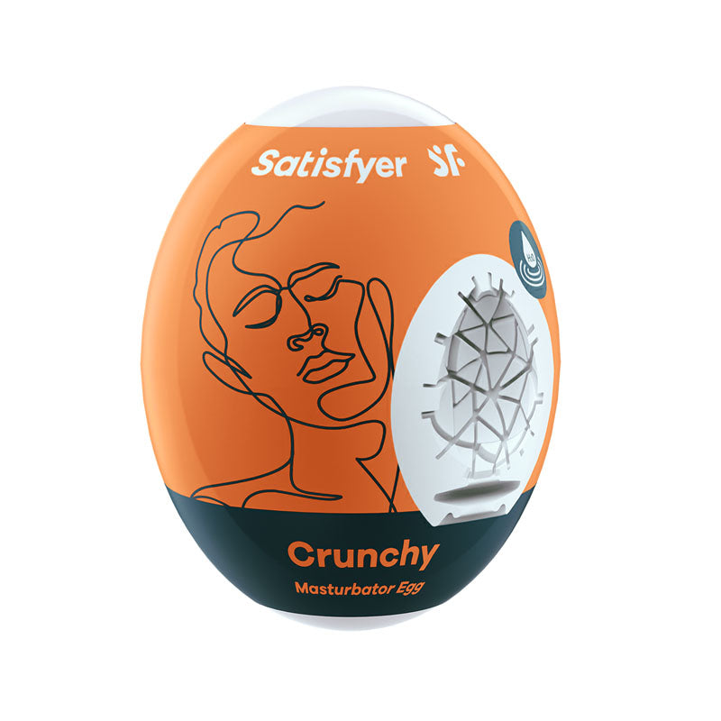 Satisfyer Masturbator Egg - Crunchy-(9043408)