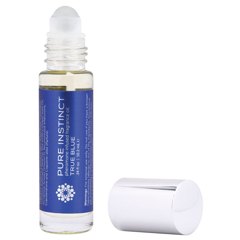Pure Instinct Pheromone Fragrance Oil True Blue - Roll On  10.2 ml