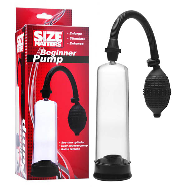 Size Matters Beginner Pump - Clear Pump