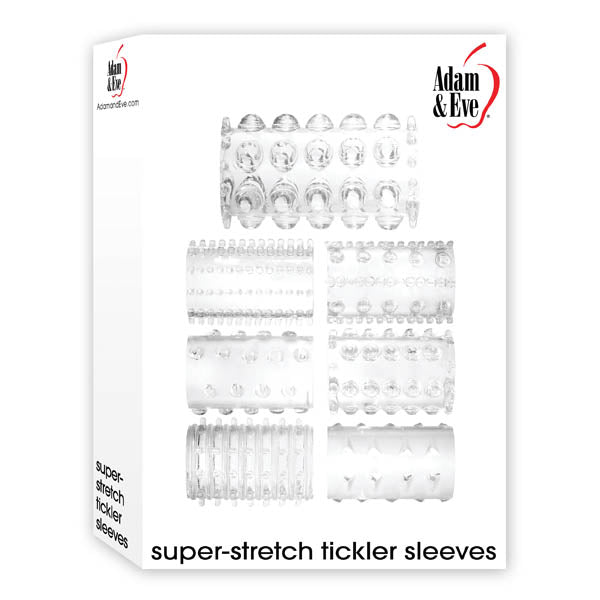 Adam & Eve Super-Stretch Tickler Sleeves-(ae-rd-6987-2)