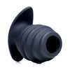 Load image into Gallery viewer, Master Series Hive Ass Tunnel - Black Small 7.4 cm Hollow Butt Plug