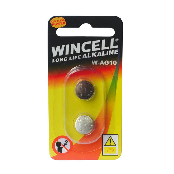 Wincell AG10 Alkaline Battery-(ag10a2)