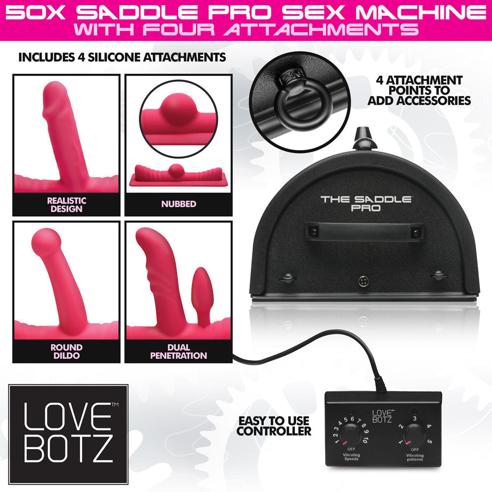 LoveBotz 50X Saddle Pro Sex Machine-(ah057)