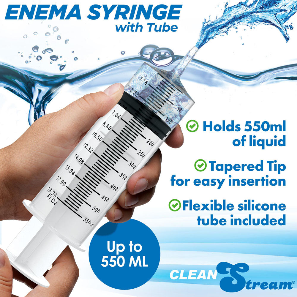 CleanStream 150ml Enema Syringe-(ah135)