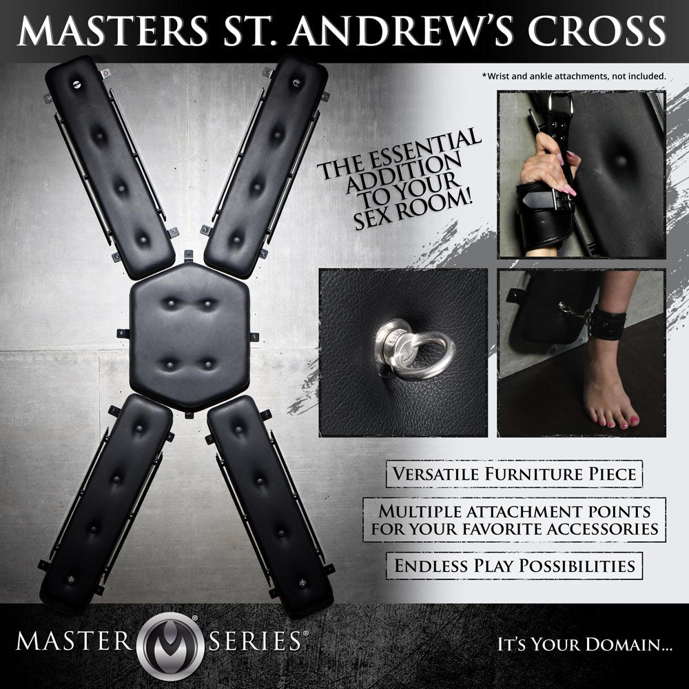 Master Series Master St Andrew's Cross-(ah138)