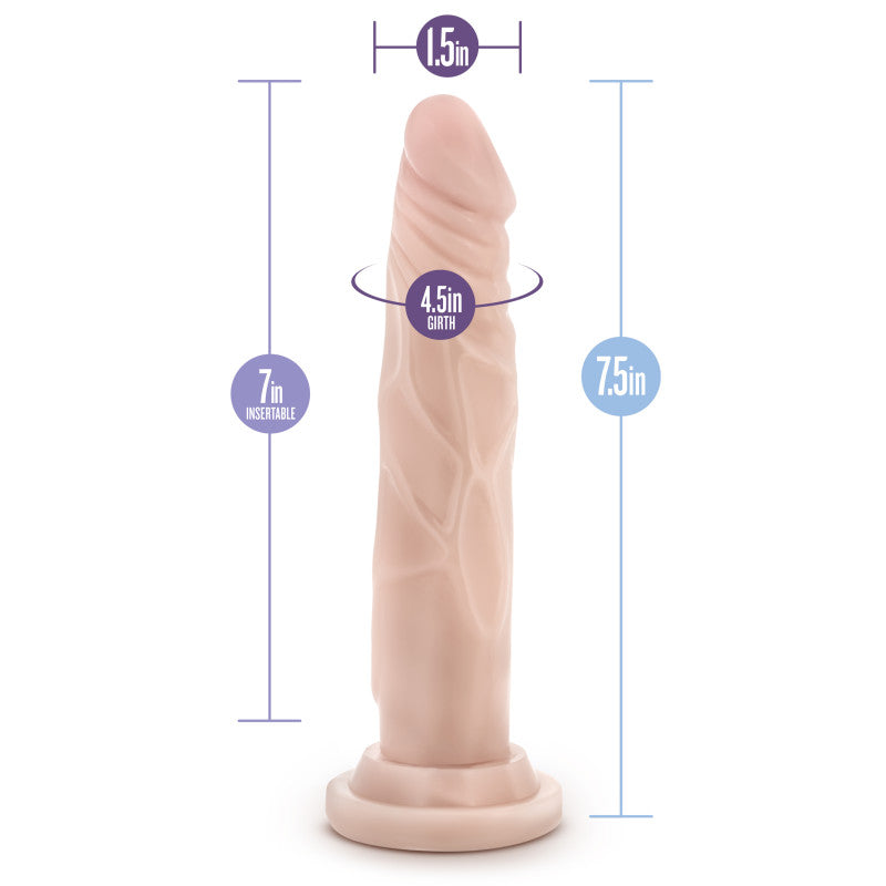 Dr. Skin Silicone Dr. Carter - Flesh 17.8 cm Dong
