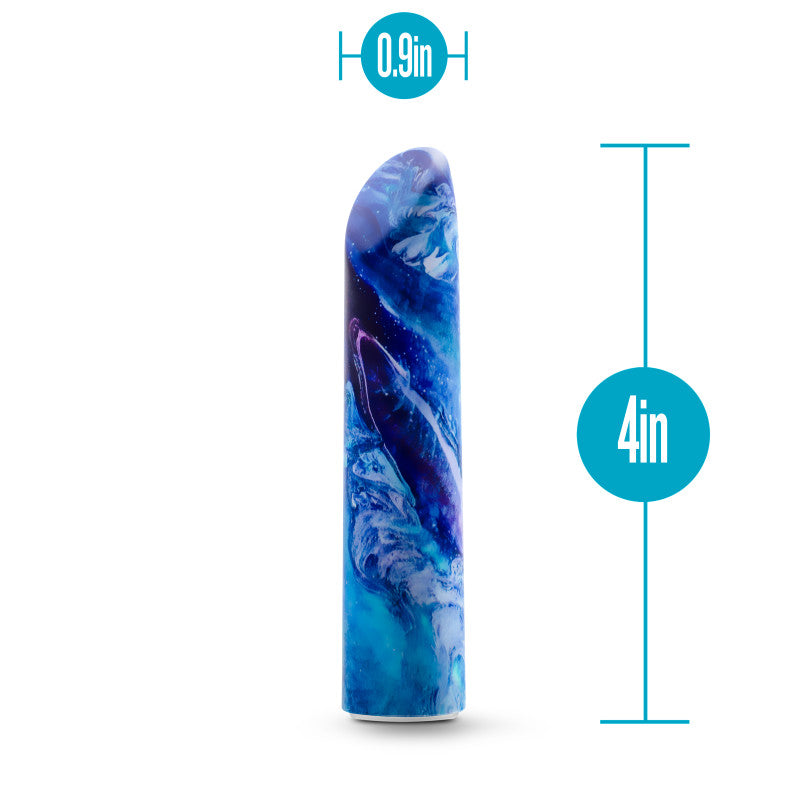 Limited Addiction Mesmerize - Power Vibe - Azure Blue 10.2 cm USB Rechargeable Bullet