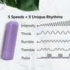 Load image into Gallery viewer, Gaia Eco Rechargeable Bullet - Lilac Purple USB Rechargeable Bullet
