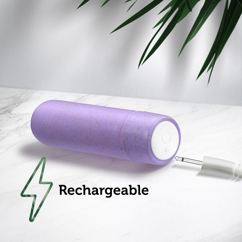 Gaia Eco Rechargeable Bullet - Lilac Purple USB Rechargeable Bullet