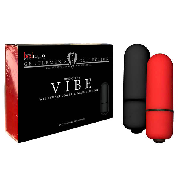 Bedroom Products Vibe - Black & Red Bullets - 2 Pack - Early2bed