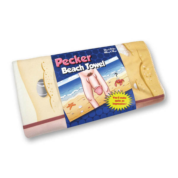 Pecker Beach Towel - 140 cm X 70 cm - Early2bed