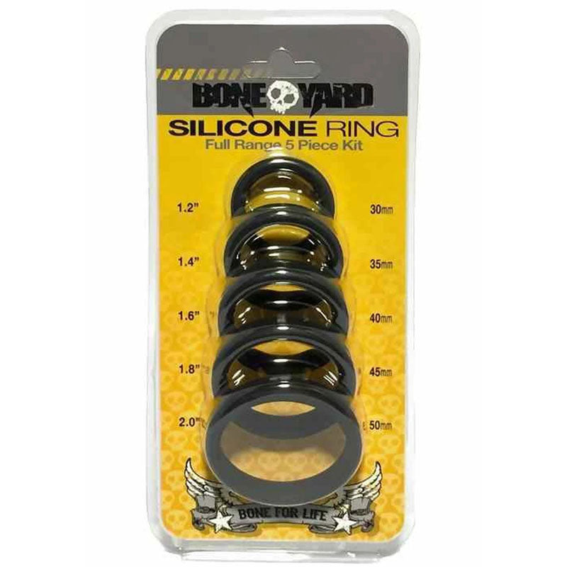 Boneyard Silicone Ring 5 Pcs Kit-(by0100)