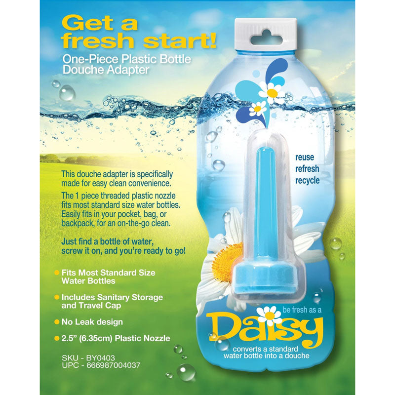 Boneyard Daisy Douche - Blue Douche Nozzle for Water Bottles