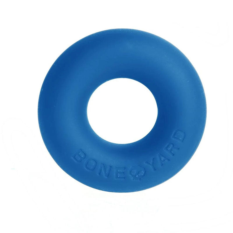 Boneyard Ultimate Silicone Cock Ring Blue - Blue 50mm Cock Ring