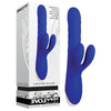 Grand Slam - Blue 25.4 cm (10'') USB Rechargeable Thrusting Rabbit Vibrator - Early2bed