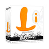 Evolved Creamsicle - Orange 8.7 cm USB Rechargeable Stimulator with Wireless Remote - EN-RS-7679-2