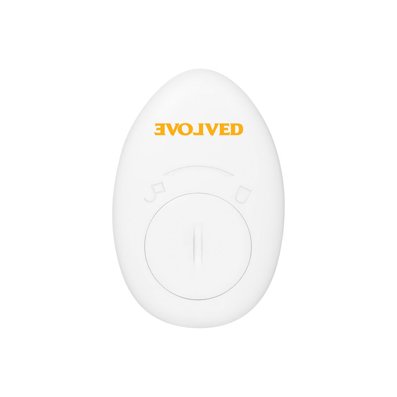 Evolved Creamsicle - Orange 8.7 cm USB Rechargeable Stimulator with Wireless Remote - EN-RS-7679-2