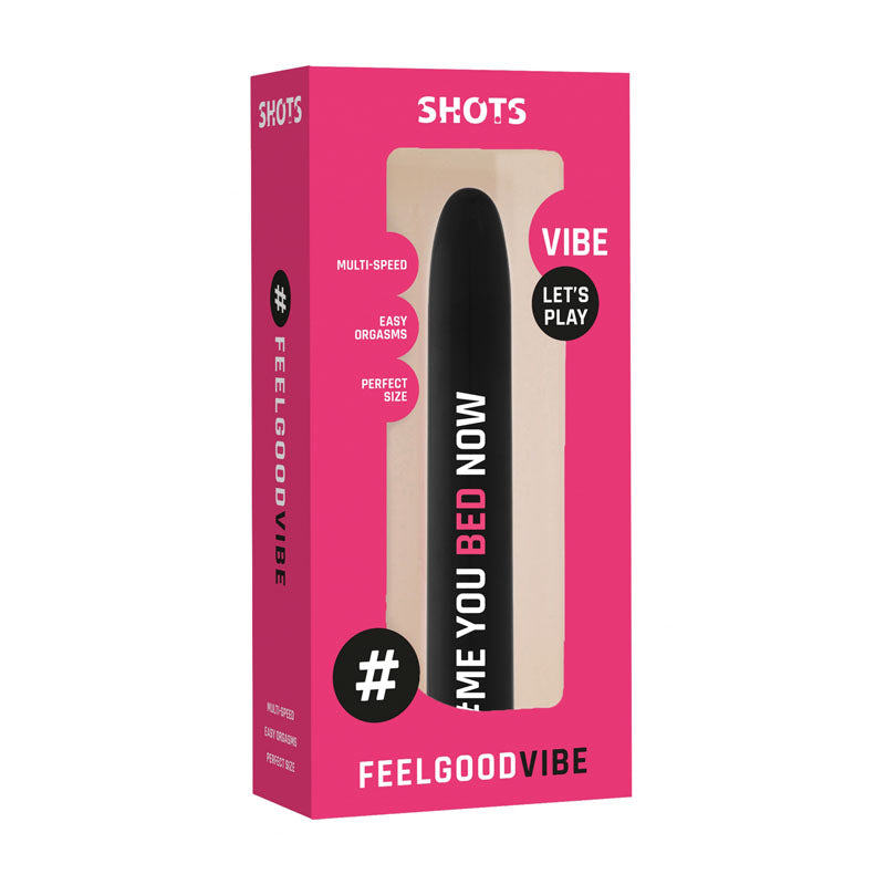 Feelgood #Me.You.Bed.Now - Black 17.2 cm Vibrator