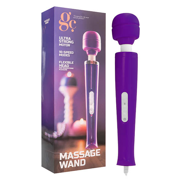 GC. Massage Wand - Purple Powered Massage Wand - Early2bed