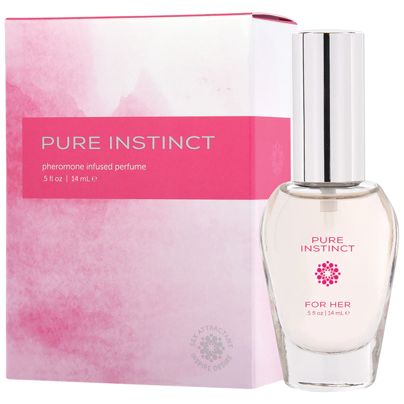 Pure Instinct Pheromone Perfume for Her Awaken Arousal Inspire Desire -14 ml | 0.5 Fl. Oz