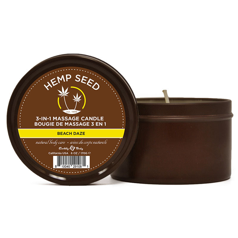 Hemp Seed 3-In-1 Massage Candle-(hsc045)