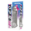The 9's Toppers Open Ended - Clear Penis Extension Sleeve - IC2675-2
