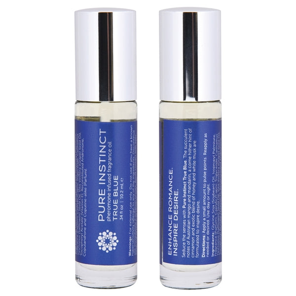 Pure Instinct Pheromone Fragrance Oil True Blue - Roll On  10.2 ml