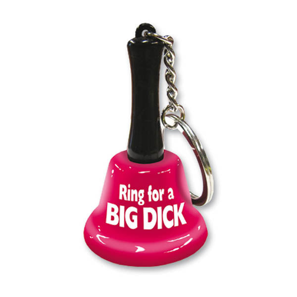 Ring For Big Dick Keychain Bell - Novelty Keychain - Early2bed