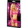 Lapdance Industrial Net Top & Mini - Pink-LC-4-HP