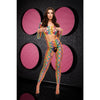 Lapdance Rainbow Crop Top & Pants Set - Rainbow - One Size