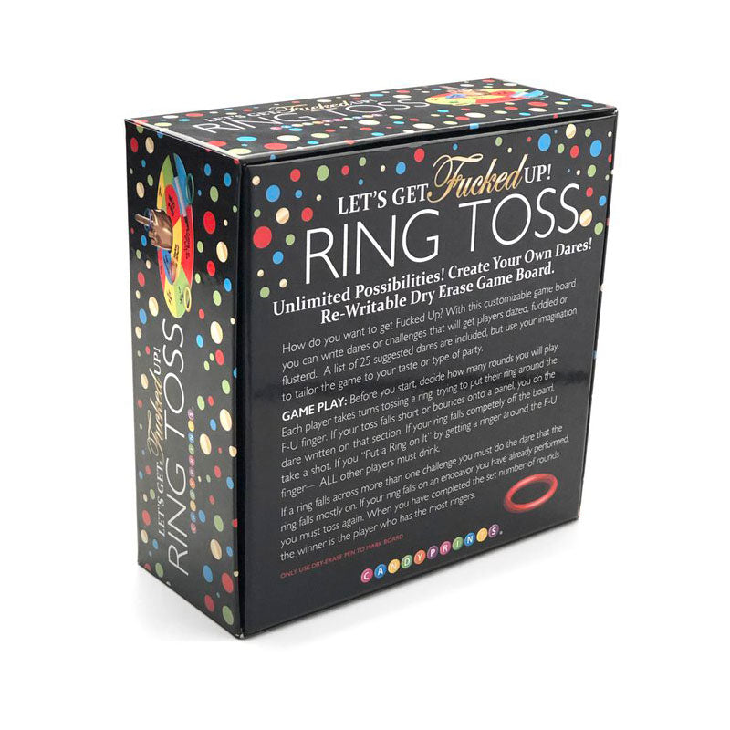 Lets Get Fucked Up Ring Toss - Adult Party Game - LGBG.103