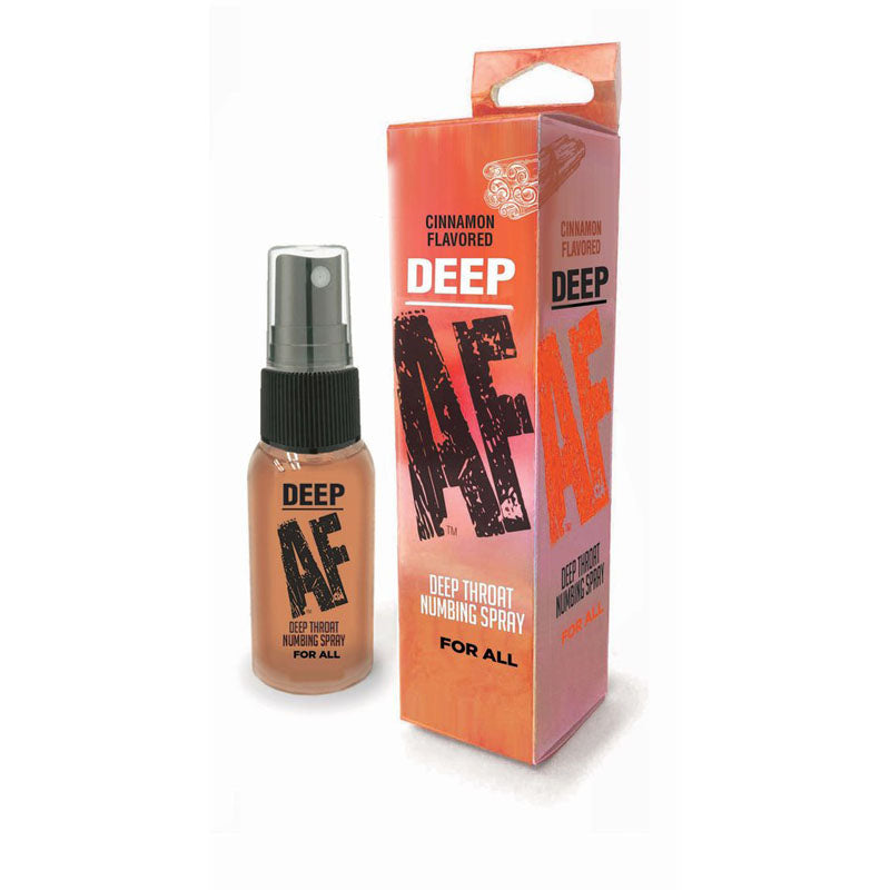 Deep AF - Cinnamon - Cinnamon Flavoured Deep Throat Spray - 29 ml - LGBT.613